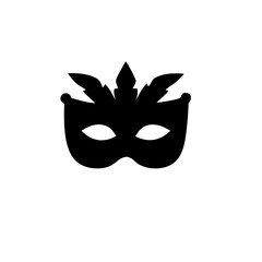 party mask silhouette