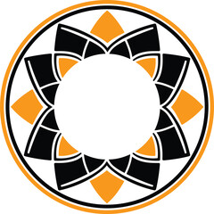 luxury mandala mandala design white background