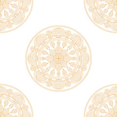 luxury mandala mandala design white background