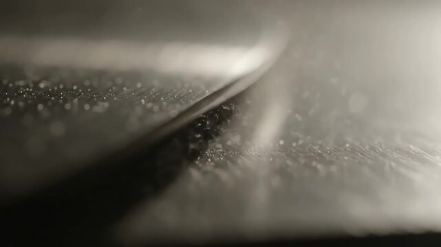 Atmospheric Dusty Close-up dusty atmospheric showing edge diffraction; subtle movement; safe content; no faces; no trademarks scene 1