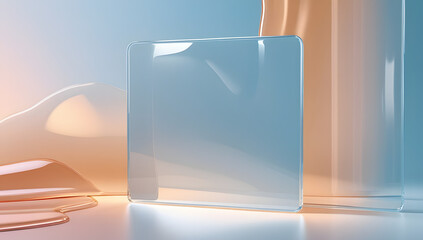 abstract background with blue sky