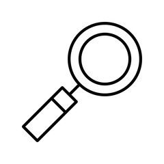 Web Search Button Icon Vector. Search Find Logo