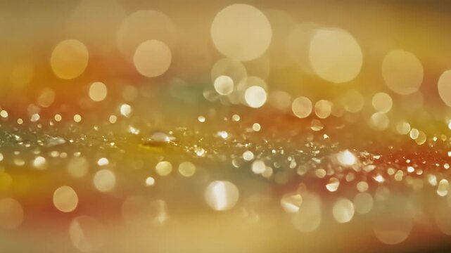 Bokeh Gloss Close-up gloss bokeh showing specular highlights; subtle movement; safe content; no faces; no trademarks scene 1
