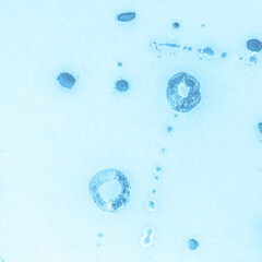 Turquoise Fashion Dot. Ethnic Graphic Blue Tile