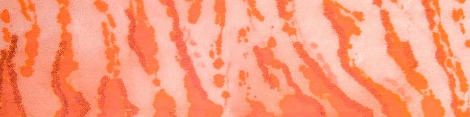 Cool Sapphire Panoramic Background. Animal Print.