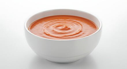 Bowl of Rich Tomato Soup for Healthy Comfort Food Indulgence, Perfect Recipe