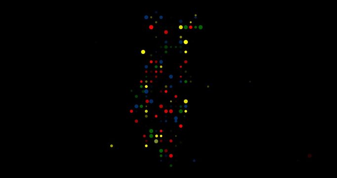 Dynamic Particle Map Forming Portugal Silhouette Outline