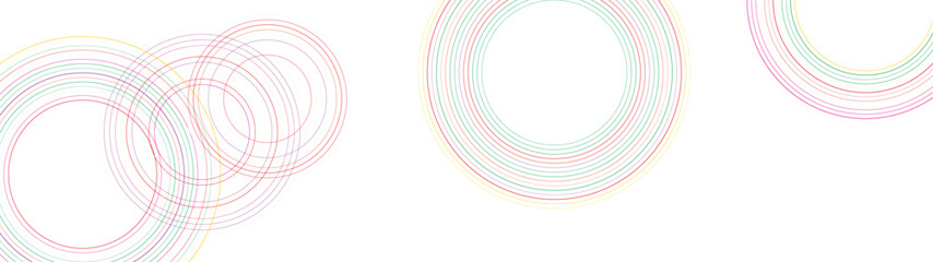 Soft pastel concentric circles, overlapping outlines, and smooth gradients, forming an elegant minimal abstract background, ideal for clean modern digital design compositions
