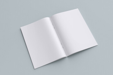 A4 Magazine Blank Mockup 