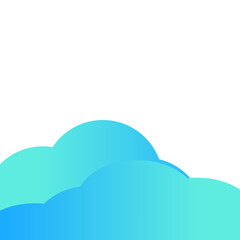 Modern Corner Gradient Illustration