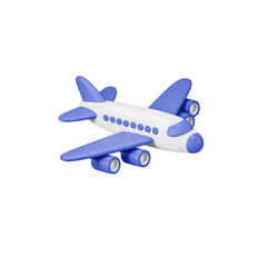 Toy airplane with white body and blue accents on a black background