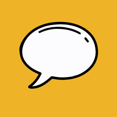 Blank comic caption vector illustration