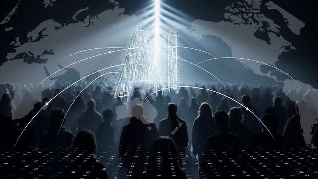 Global AI Network Connecting People in the Future Society