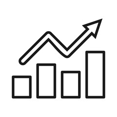 Advancement Simple Icon Vector Illustration Concept