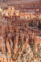 Eroded pinnacles in Bryce Canyon