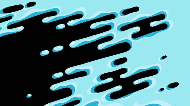 2D water effect transition collection with alpha channel