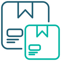 Product Outline Blue Icon