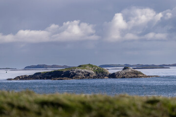 Small Rocky Islets South of the Isle of Harris, Scotland