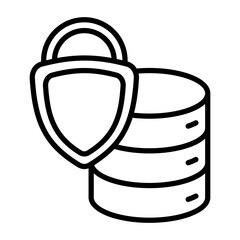 Security Simple Icon Vector Illustration Concept