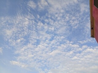 red flag on the roof