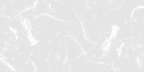 Abstract dotted wave by blue squares. Wide vector graphic pattern