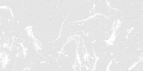 Abstract dotted wave by blue squares. Wide vector graphic pattern