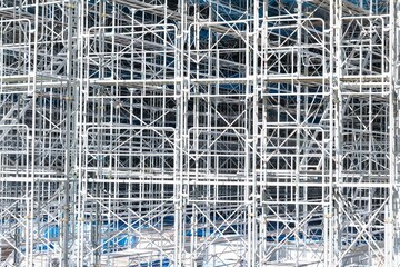 建設現場の足場