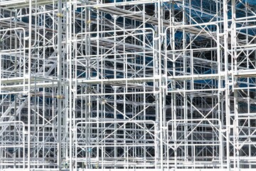 建設現場の足場