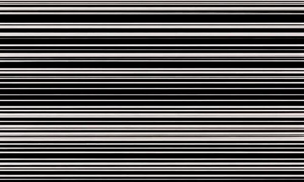 Black and White Horizontal Stripes of Varying Thickness and Spacing Keywords: black, white, horizontal, stripes