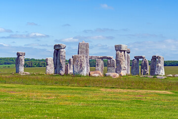 Stonehenge on a Sunny Day