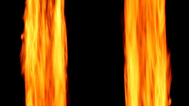 abstract background with burning fire. fire lines.