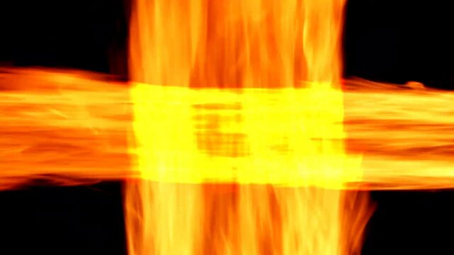 abstract background with burning fire. fire lines.