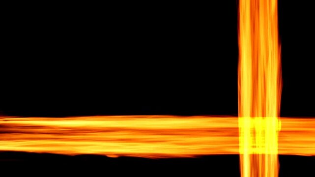abstract background with burning fire. fire lines.