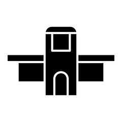 x ray baggage Solid icon