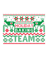 holiday baking team SVG