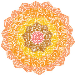 Signs and symbols, Circle pattern lotus or flower mandala art design. colorful, vintage, tradition, classic, dco, cycle, islamic, arabic, embroidery, ikat, Indian motifs, traditional, Turkish, arts .