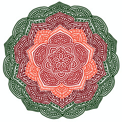 Signs and symbols, Circle pattern lotus or flower mandala art design. colorful, vintage, tradition, classic, dco, cycle, islamic, arabic, embroidery, ikat, Indian motifs, traditional, Turkish, arts .