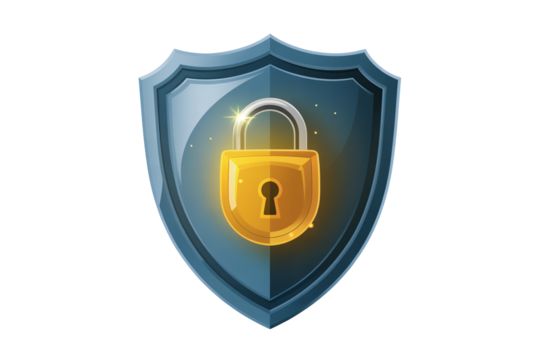 Powerful security shield with lock protects your valuable data now