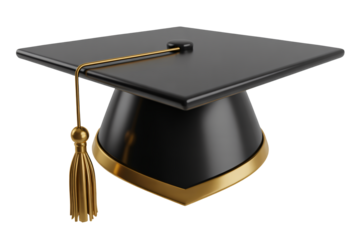 Celebrate graduation achievements with this elegant graduation cap