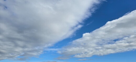 blue sky with clouds