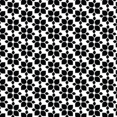 White background with black pattern. Seamless texture for fashion, textile design, on wall paper, wrapping paper, fabrics and home decor. Simple repeat pattern.