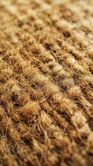 A close up of a pile of brown grass