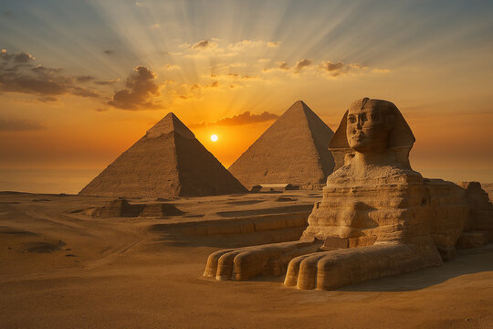 pyramids of giza