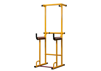 CHIN UP BAR/DIP/KNEE UP, isolated on transparent or white background