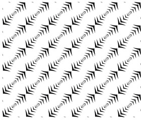 Seamless geometric pattern shape background black and white