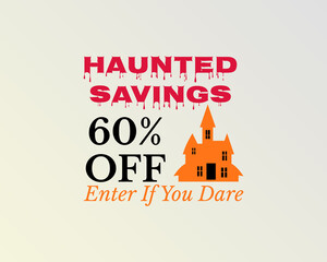 haunted halloween savings spooky special discount