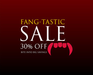 fangtastic halloween sale special discount offer