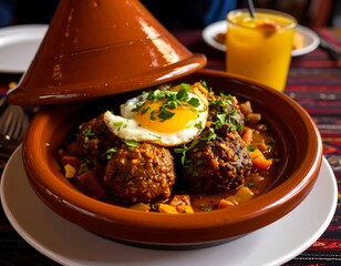 Hearty, flavorful Moroccan dish
