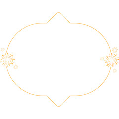 New Year Frame with Firework