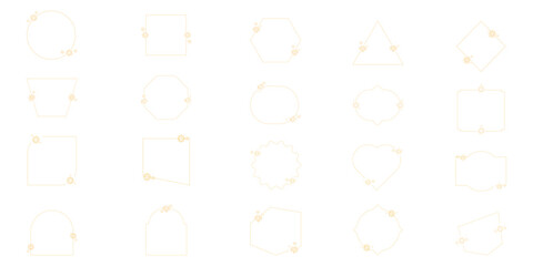 New Year Frame with Firework